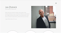 Desktop Screenshot of janzlotnick.com